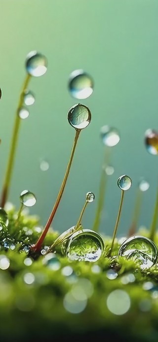 森林苔藓特写风景