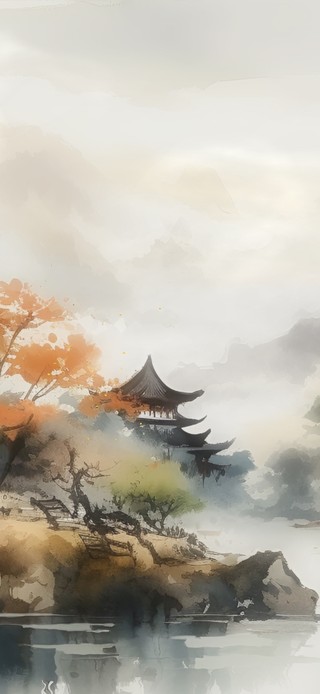 水墨山水