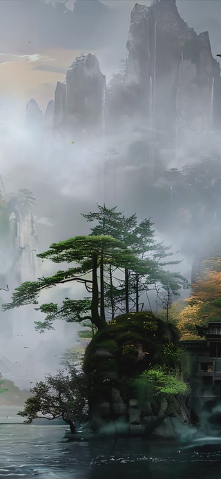 青山绿水间