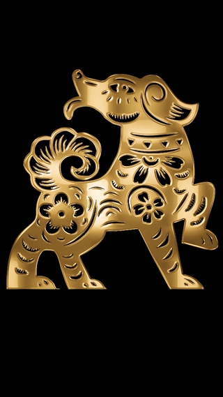 金色十二生肖_戌狗