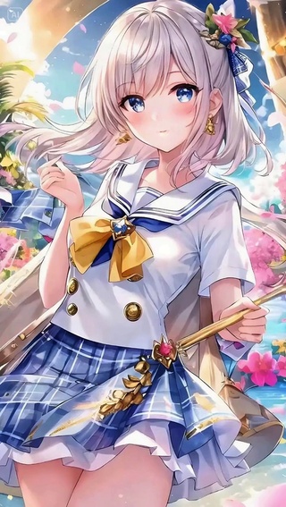爱笑的女孩运气不会差