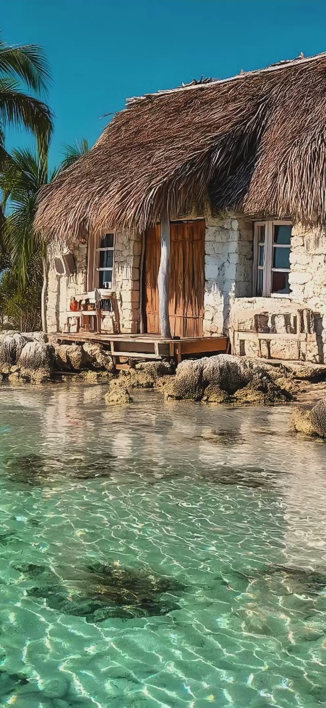 海滨茅屋：治愈系海岛度假时光