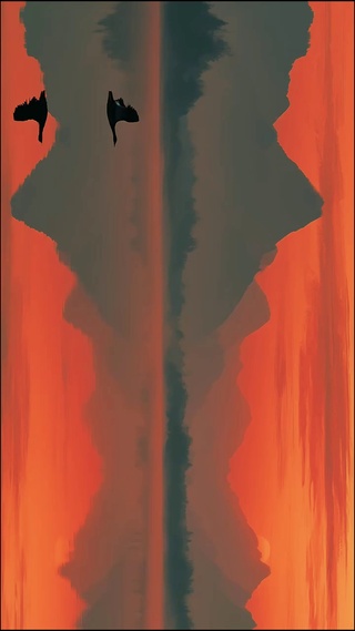 落霞
