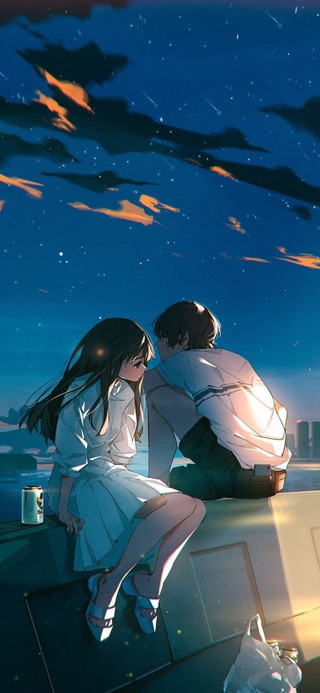 星空下-两心在靠近