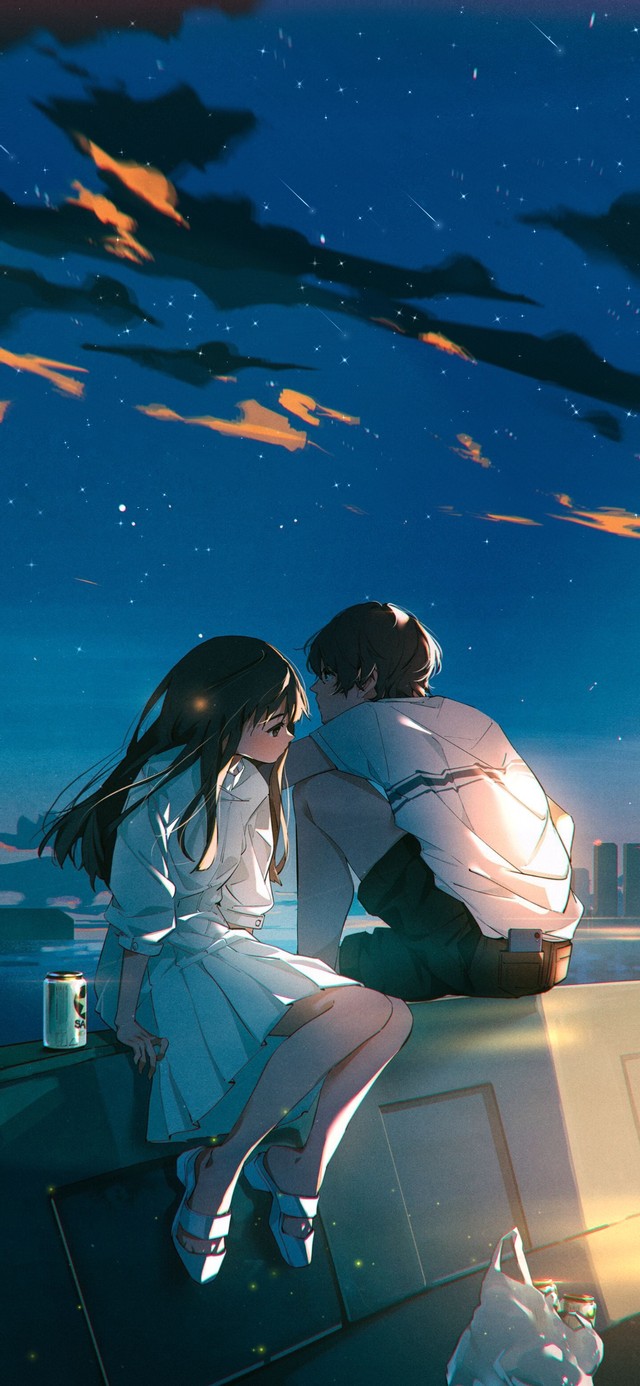 星空下-两心在靠近