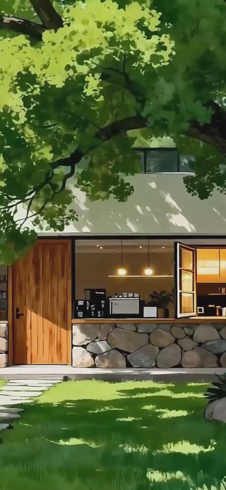 清新庭院