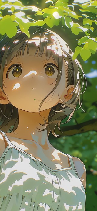 树下少女的心事