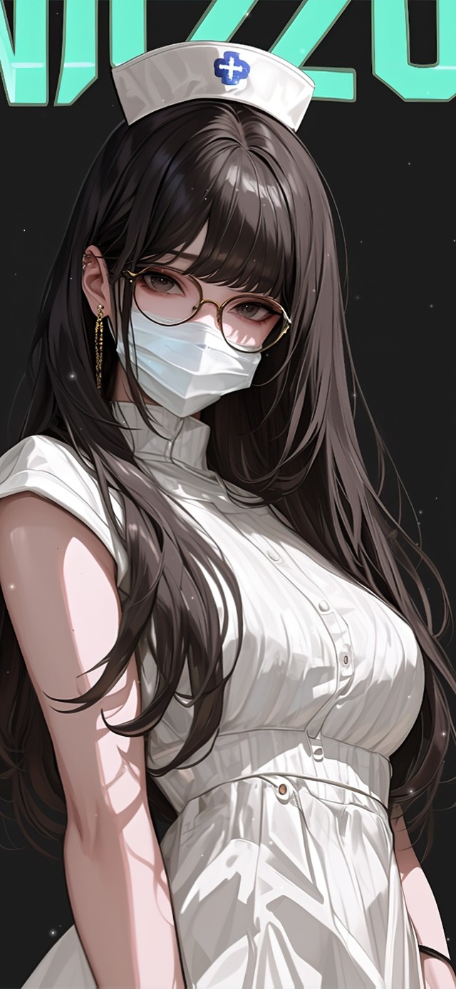 长发小护士
