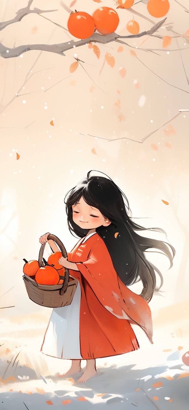 柿子熟了
