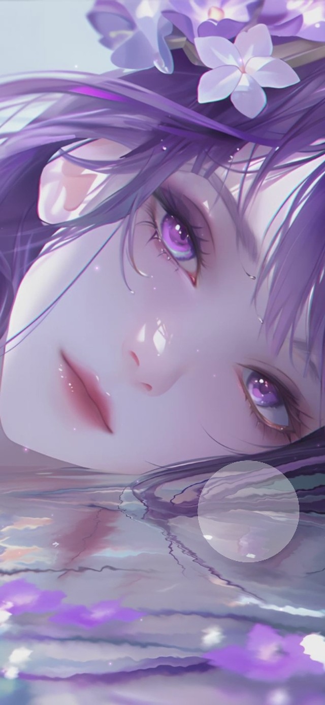 水中少女（带鱼屏）