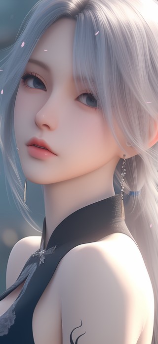 可爱清纯治愈女孩