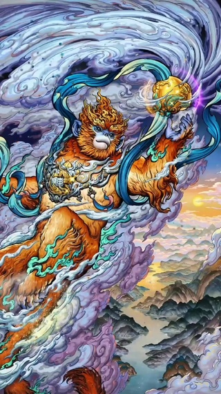 十二生肖神兽—申猴