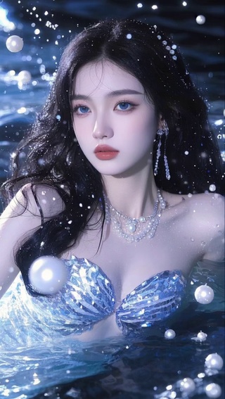 湿漉漉的美人鱼