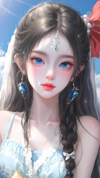4k 高清水晶女孩