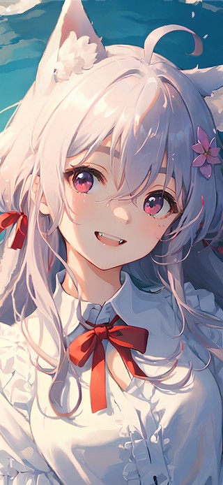 海边狐女-大海总是那么的神秘