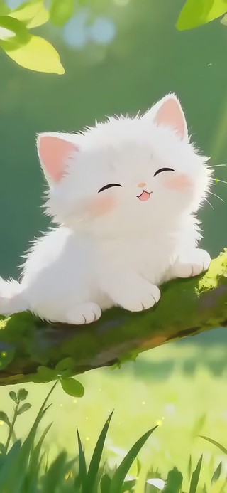 护眼可爱小猫