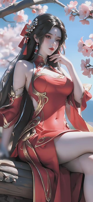 【4K】仙侠国风美女