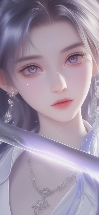 古风剑客女孩