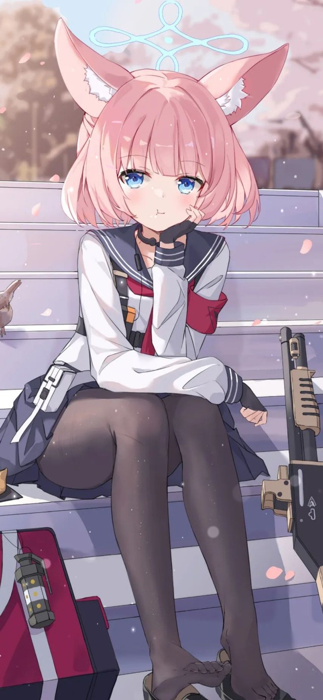 猫黑丝少女