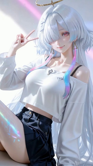 银发少女莫宁