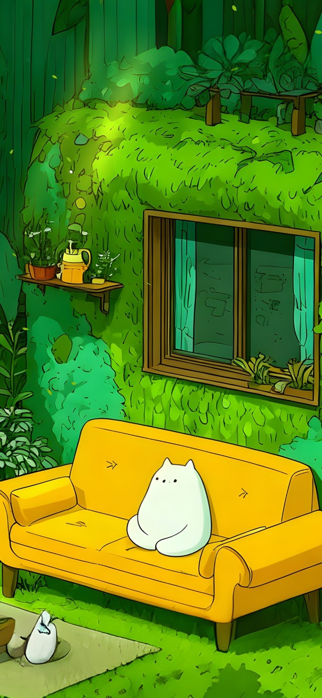 吉卜力风森林小屋