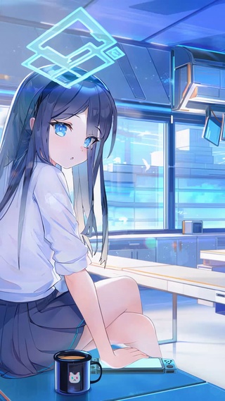 休闲的女孩