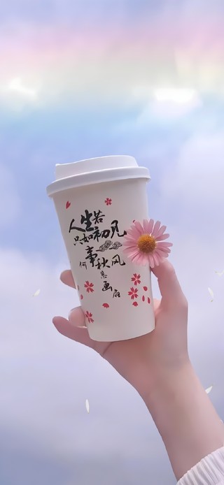 秋天的第一杯奶茶