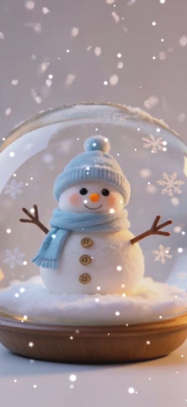 雪人水晶球