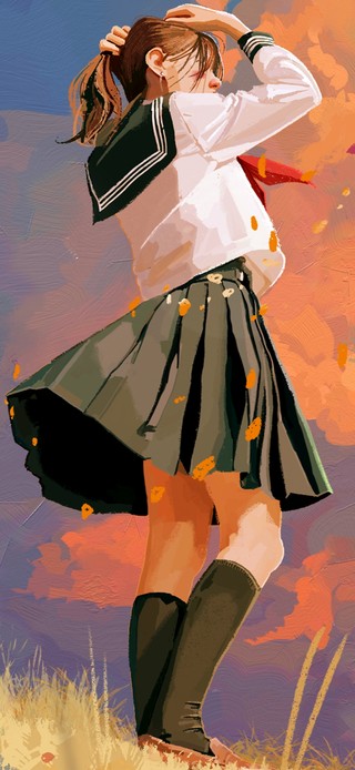 4K 青春制服女孩