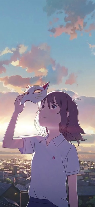 猫面具女孩