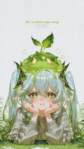 生气的史莱姆小孩