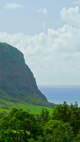 放松高山海岸