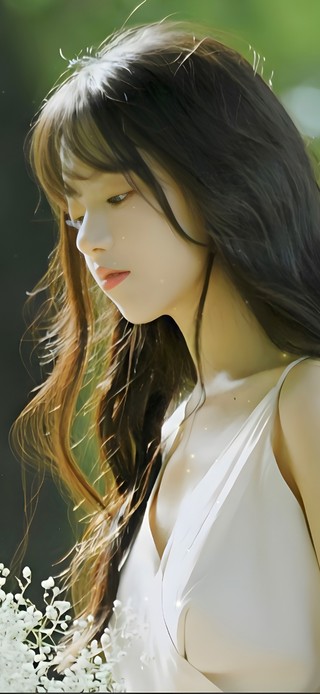 唯美清新美少女