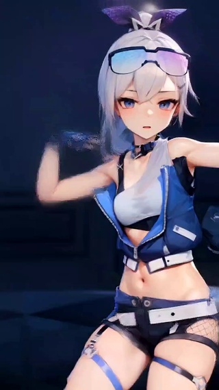 银狼跳舞