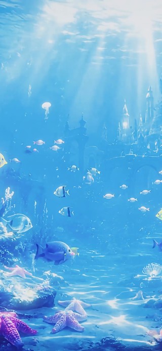 梦幻海底珊瑚宫殿