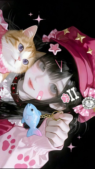 猫系少女-猫饵