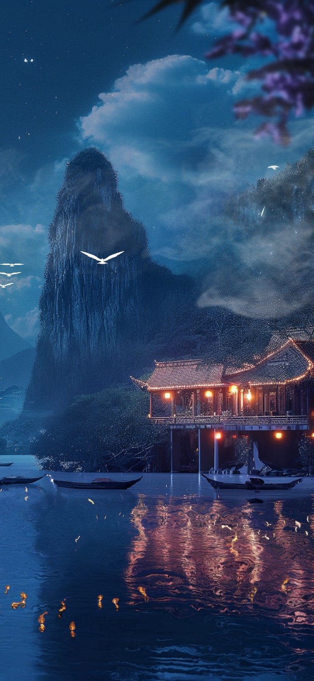 江枫渔火对愁眠