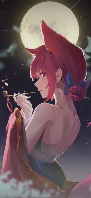 月下美少女