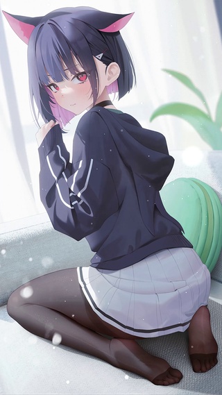 宅家黑猫少女