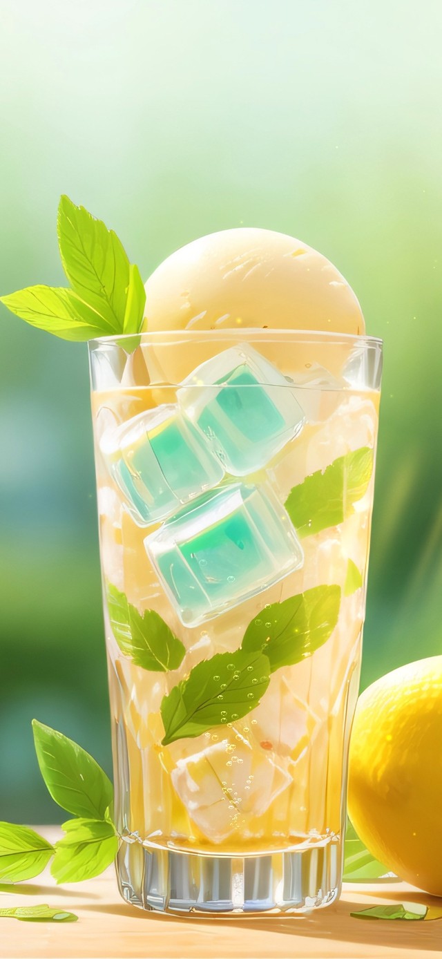 4k清凉一夏果汁