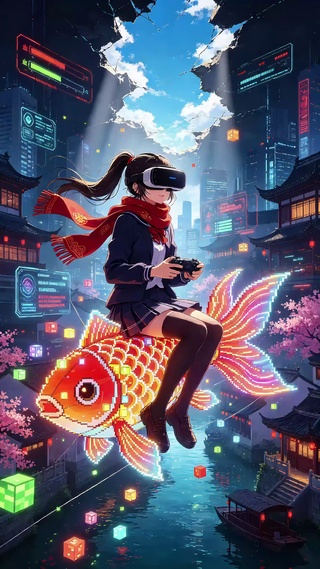 霓虹-武士姬
