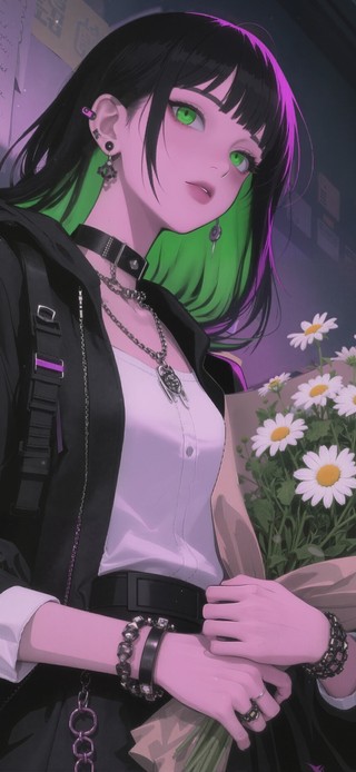 巷中女孩