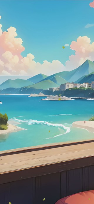 窗外海景