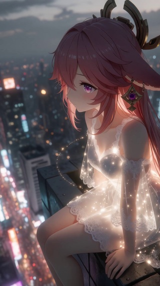 高楼女孩
