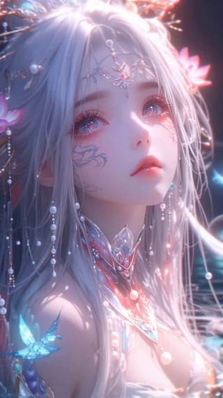 可爱清纯的动漫古风美女