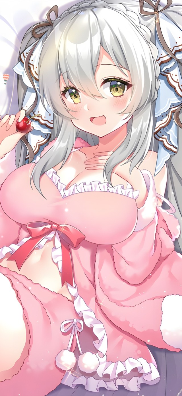 4K唯美清纯白丝樱桃女孩