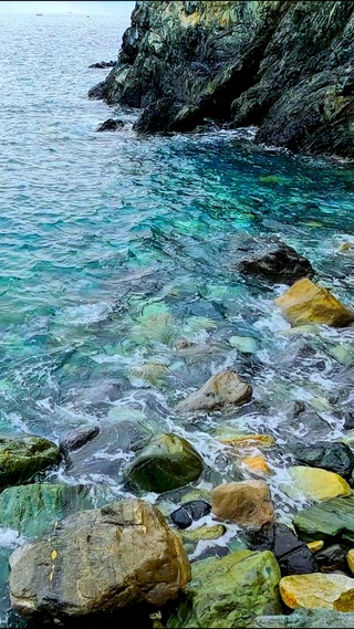 唯美海岸海浪4K
