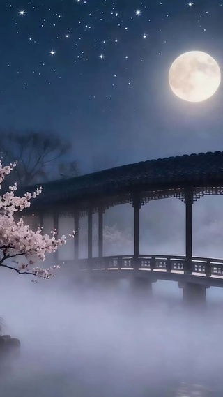 古风夜景