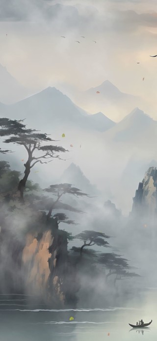 古风山水