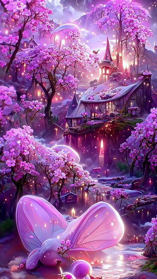 紫色桃园